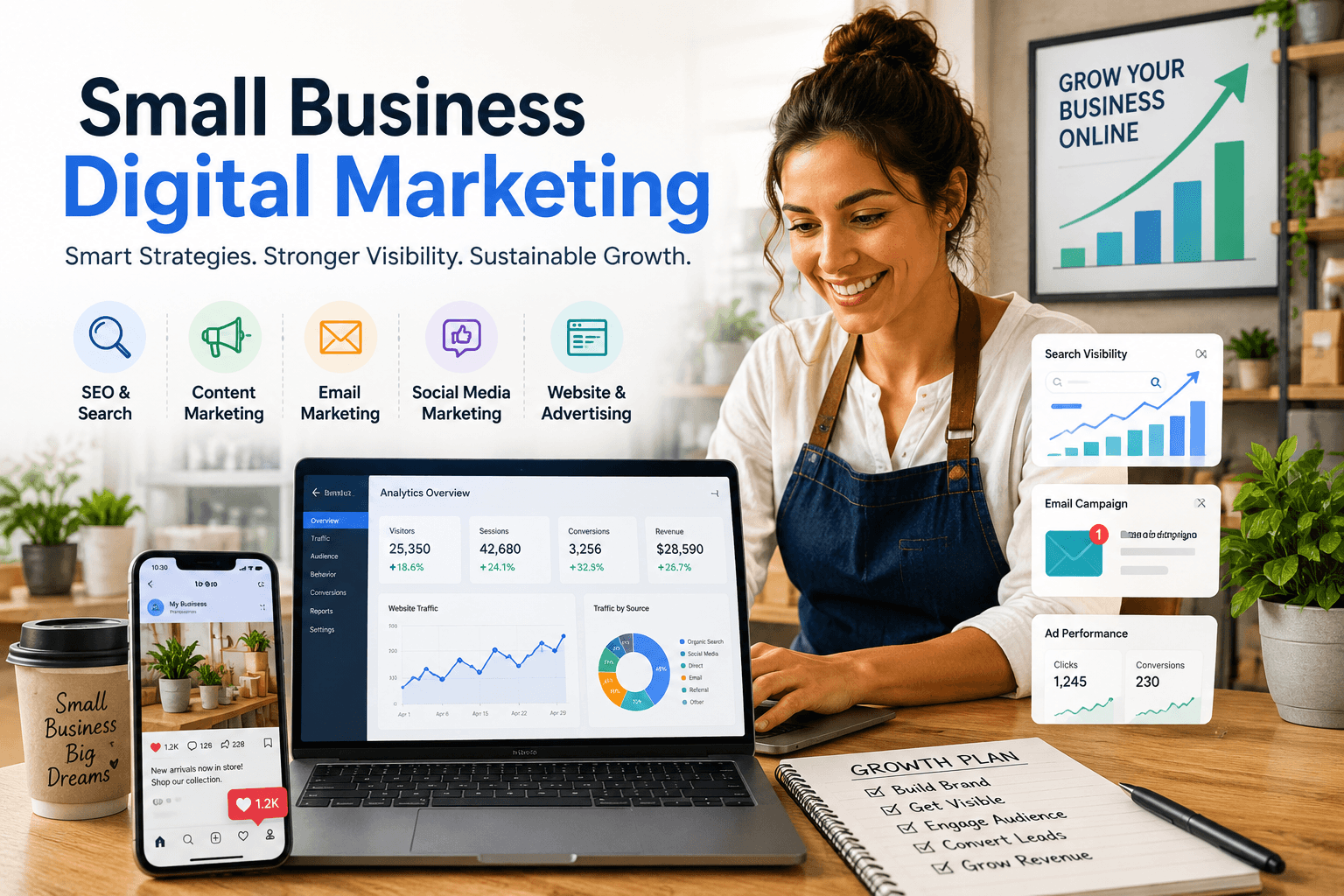 Small business digital marketing